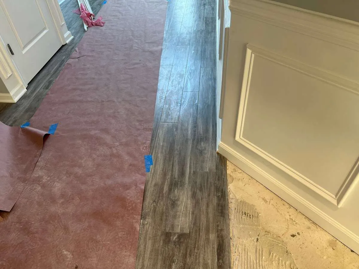 Completed marble shower restoration in Warrenton